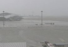 破紀錄「飛燕」襲日 關西機場水浸如汪洋