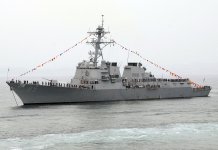 美兩軍艦半年內四度通過台灣海峽