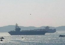 美航母列根號今訪港 駐港解放軍司令員登艦訪問
