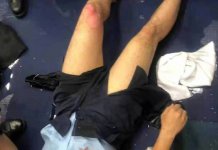 【示威不止】有警察在尖沙咀被汽油彈擲中受傷