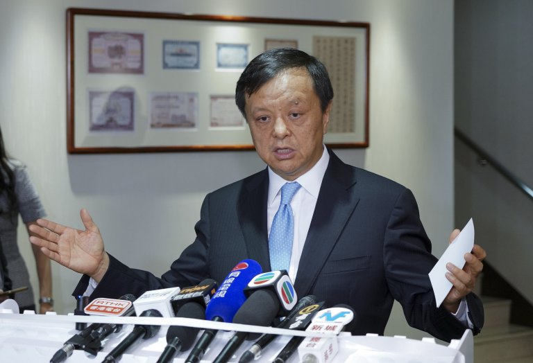 李小加表示，相信歐冠昇將成為一位優秀的香港交易所集團行政總裁。(中新社)