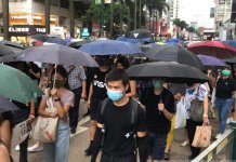 【示威不止】港九多處示威反實施緊急法