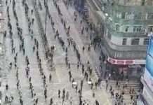 【暴亂不止】示威者彌敦道組1公里人鏈  傳汽油彈樽等物資