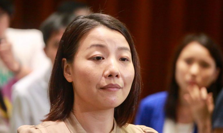 劉小麗在選舉呈請案中被判勝訴。(大公報圖片)