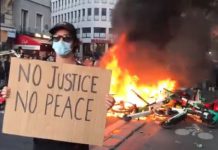 【美暴浪潮】歐洲多國示威聲援美示威者     巴黎爆衝突