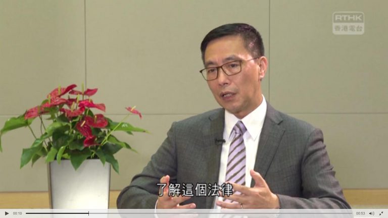 楊潤雄表示，未來重點是幫助學生了解國安法法律、法制的重要性。