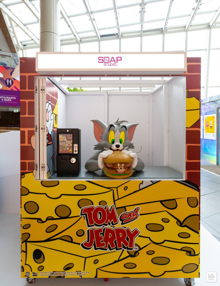 今次展覽主題是Tom & Jerry, 場中有這個巨型版, 記得同佢合照打卡呀! 