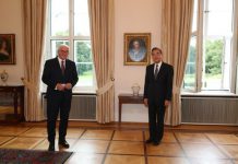 德國總統與王毅會晤　重申堅持一個中國原則
