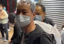 【新型肺炎】深水埗突擊封區商舖受影響　市民染髮途中包頭檢測
