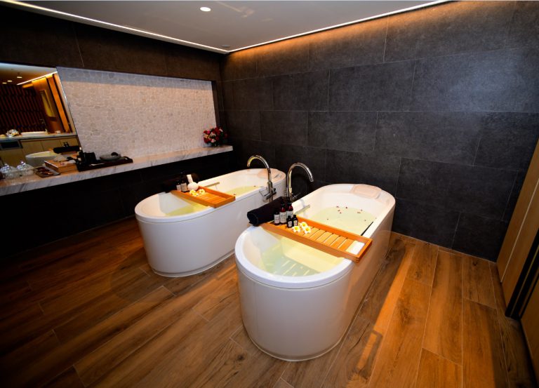 選擇荃灣悦品酒店的話，可以$150追加享用香薰浸浴。