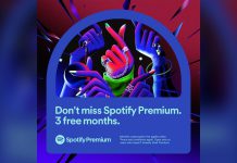 Spotify宣布免費三個月予首次使用用戶