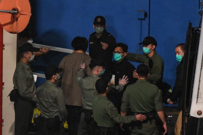 朱凱廸涉達反《港區國安法》，被還押至今。(中通社圖片)