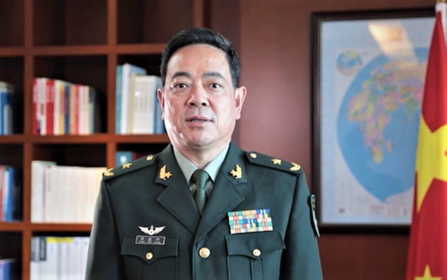 陳道祥表示，駐港部隊將堅定不移捍衛國家主權、安全和發展利益。