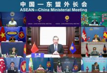 王毅出席中國東盟外長會議　呼籲维護南海地區和平穩定
