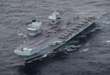 英伊利沙伯女王號航母停靠日本　日防衞相冀抗衡「中國威脅」