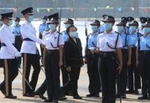 譚惠珠主持警察結業操典禮　高度讚揚警隊貢獻