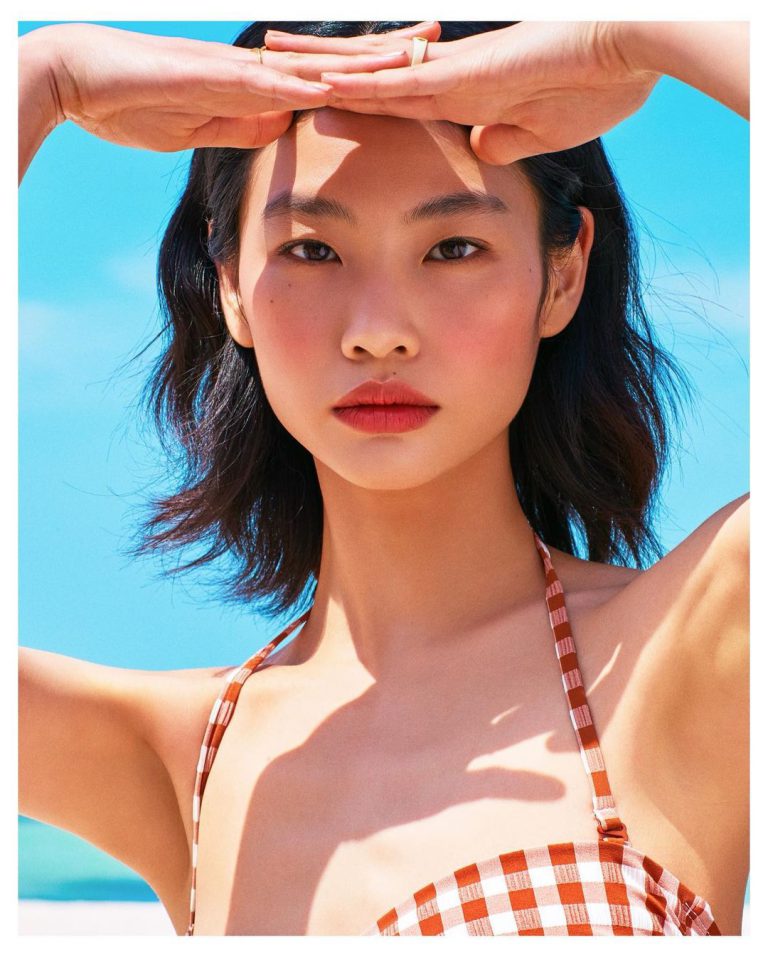 以往是模特兒，《魷魚遊戲》是鄭浩妍的處女作。