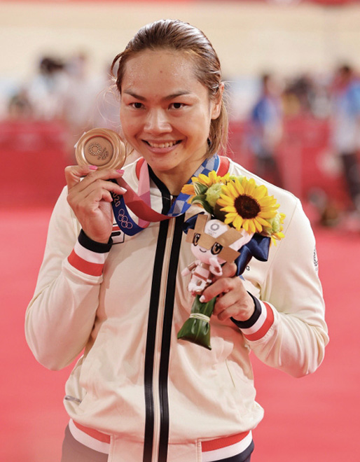 鍾伯光指李慧詩是資助中最高級別的運動員。