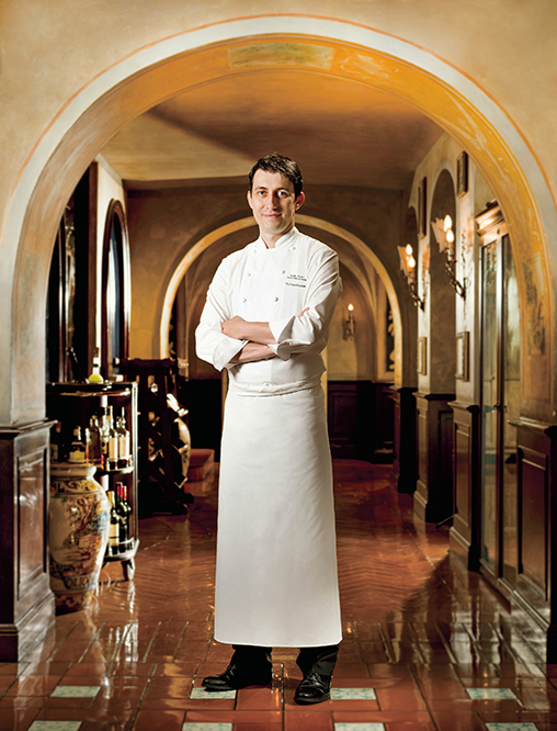主廚Claudio Favero認為，經典的意式炒蛋及麵條，可以凸顯珍貴白松露的獨特氣味。