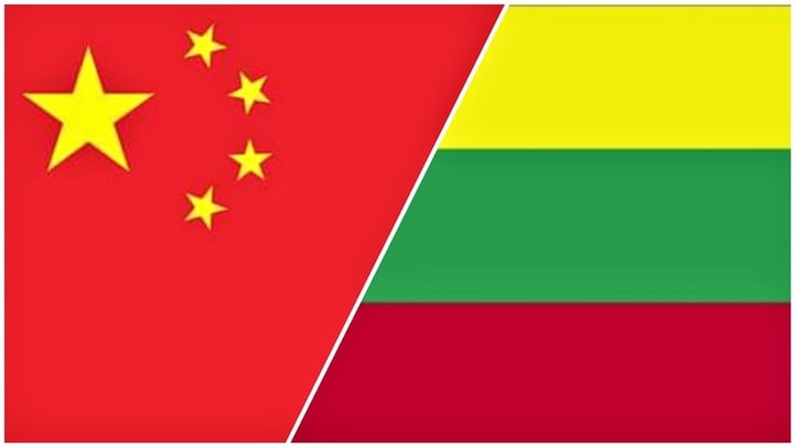 中國與立陶宛的外交關係由大使級降至代辨級。