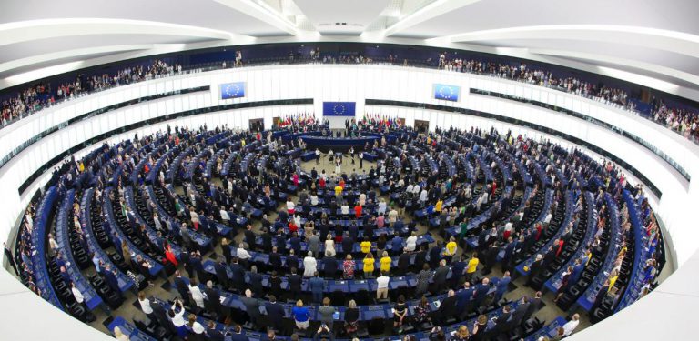 歐洲議會通過《關於香港侵犯基本自由》決議，強烈譴責香港人權自由惡化。(歐洲議會官網）