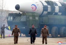 北韓昨試射火星17型洲際導彈　美制裁5個俄朝實體