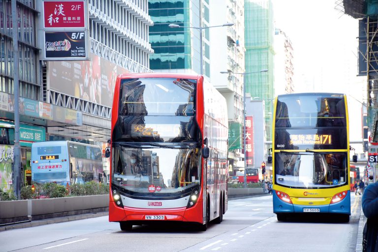香港目前絕大部分巴士都使用柴油為燃料。