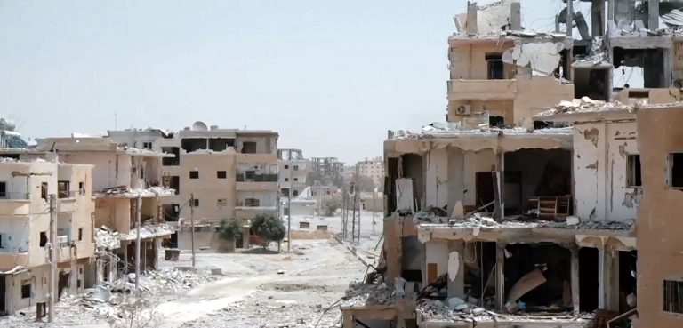 敘利亞內戰令國家變成廢墟。