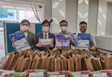 香港青年協進會派發「DSE打氣包」　支援千名應屆考生