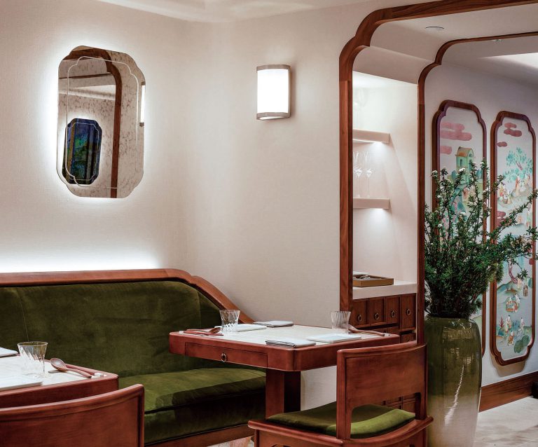餐廳的設計靈感，源於1930 年代上海法租界的高級餐廳，融合了東西文化。