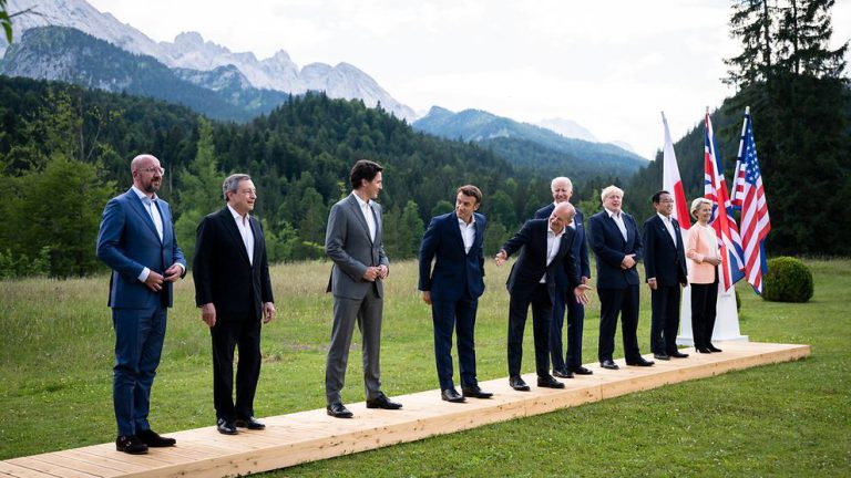G7峰會在德國舉行。﹙互聯網﹚