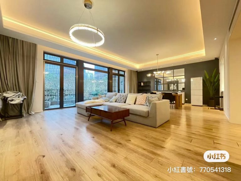 蔡少芬在上海的豪宅放租。