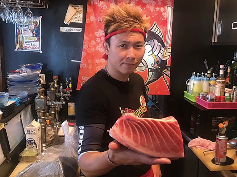 主理人田中誠一大將擅長處理吞拿魚料理，不但追求食材新鮮上乘，對配搭及烹法同樣一絲不苟。