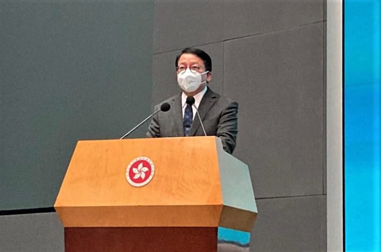 陳國基表示，他會協助特首準確落實一國兩制，落實有利香港民生的政策。