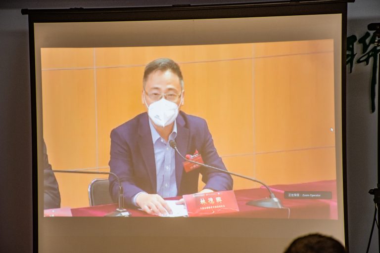 林德興表示，九龍社團聯會將舉行連串活動，將習近平重要講話精神帶進社區。（Ian Wong攝）