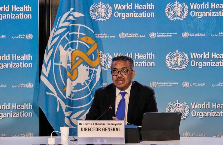 世衞總幹事譚德塞
在7月底宣布，將猴痘疫情列為「國際關注的突發公共衞生事件」。