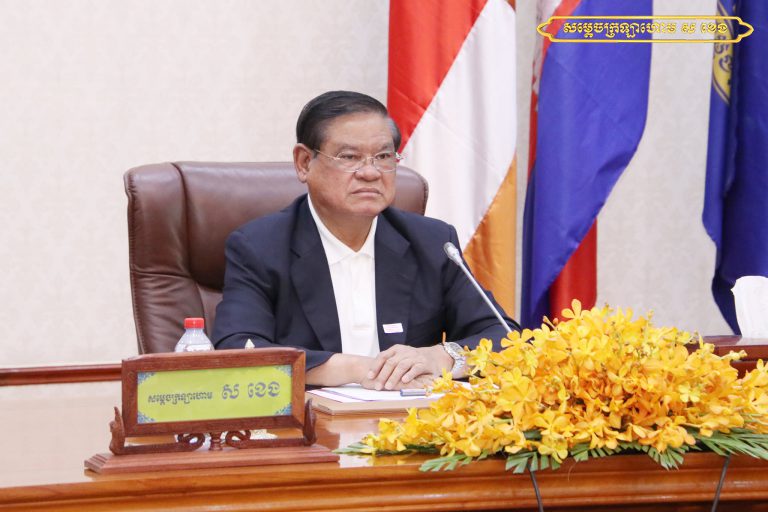 柬埔寨副總理兼內政部長蘇慶親自領導執法打擊販賣人口。
