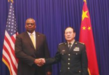 【中美關係】中美防長柬埔寨會面　魏鳳和：台灣問題是不可逾越的紅線