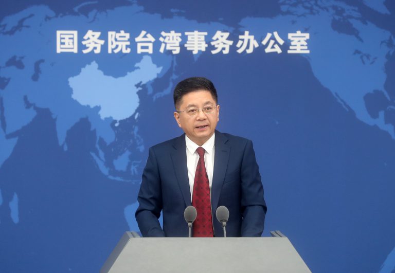 中國解禁輸入63間台灣食品，國務院台灣事務辦公室發言人馬曉光表示，中國將繼續為輸入台灣食品提供便利。（中新社）