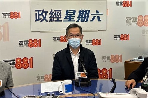 劉澤星表示，天氣凍病毒比較活躍，預防感染仍要靠保持個人衛生。 
