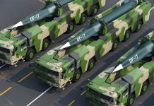 美國防官員：中國擁有世界領先的高超音速武器庫