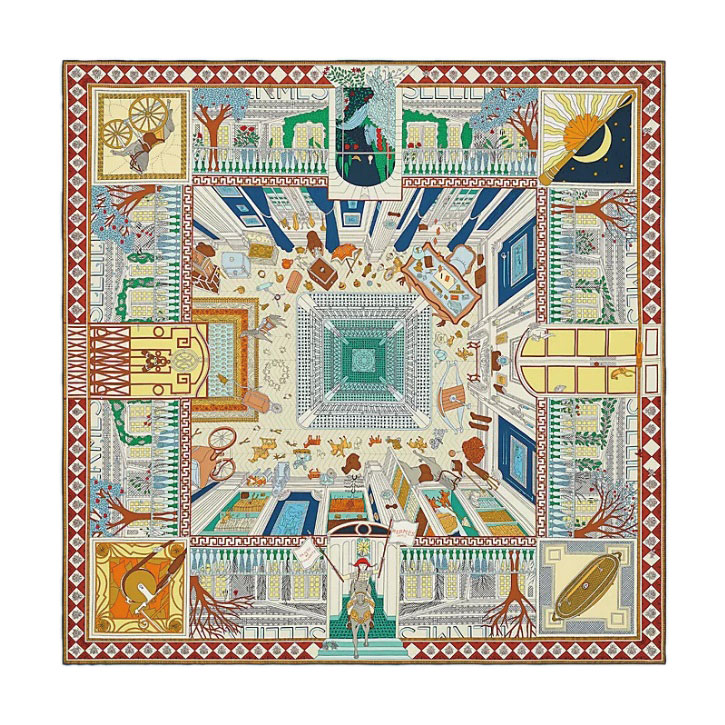 Hermes絲巾 $4,400
