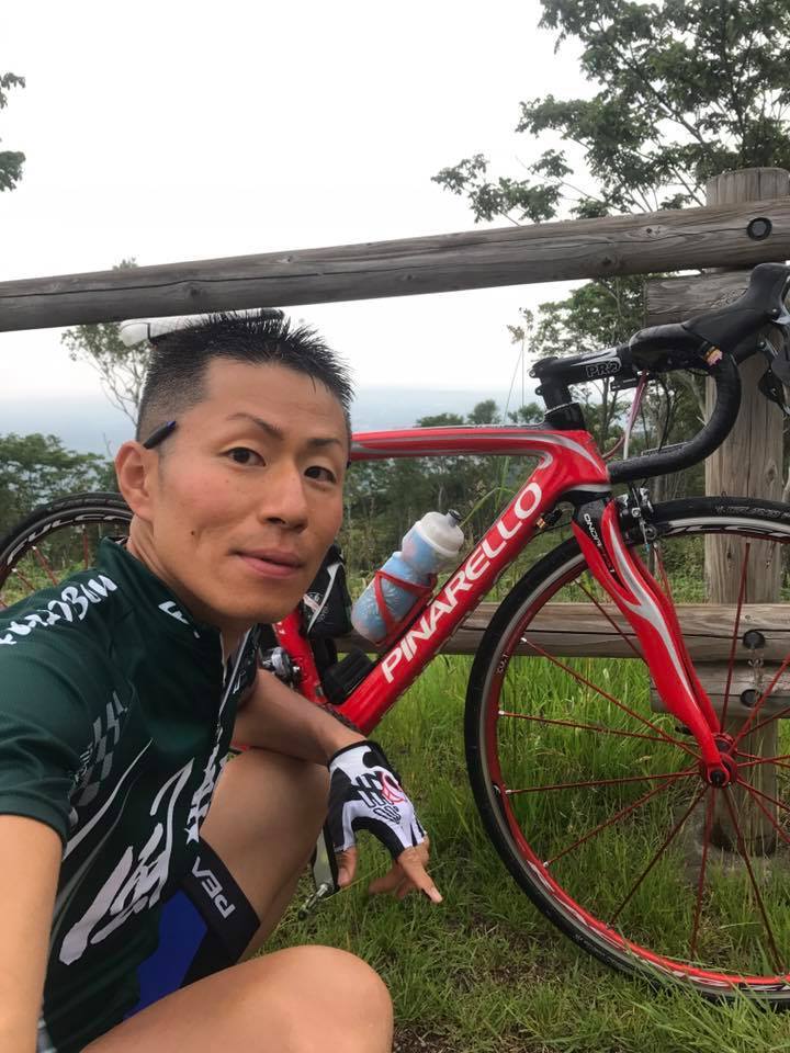 日籍單車手白井寬之到台灣參加自行車挑戰賽意外死亡，被認定可獲「國家賠償」。（FB圖片）