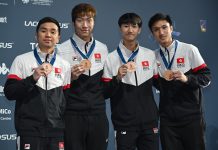 香港男子花劍團體賽　劍擊世錦賽勝美國歷史性奪銅