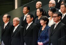 岸田內閣改組　支持率降至25%新低