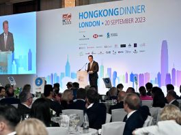 陳茂波訪英出席貿發局晚宴　稱國安法鞏固國際投資者信心
