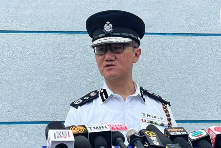 蕭澤頤說，警方會全力部署國慶節日的保安措施，包括在情報收集及持續評估形勢。