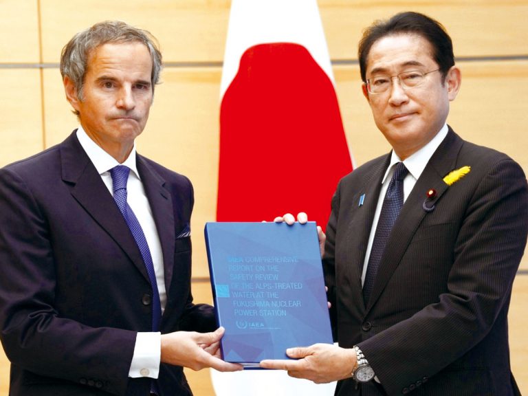 日本邀請國際原子能機構為其核污染水排海計劃發表評估報告，但未獲國際社會廣泛接納。
