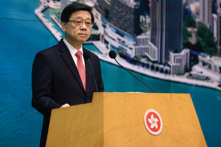 行政長官李家超今日行會前會見傳媒，宣布中國載人航天代表團將在今日到訪香港。