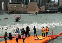 維港泳4000人參加復辦以來最大規模　陳國基稱煥發亞洲盛事之都魅力